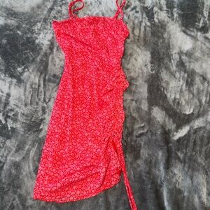No Boundaries Vibrant Red Dress